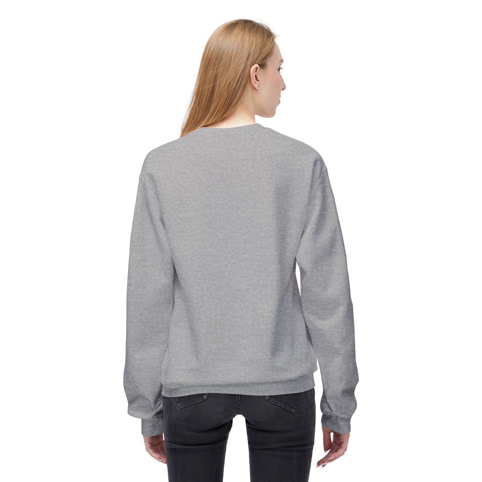 Unisex Midweight Softstyle Fleece Crewneck Sweatshirt - Perfect for Casual Comfort & Everyday Wear with G8 Sport - Image 4