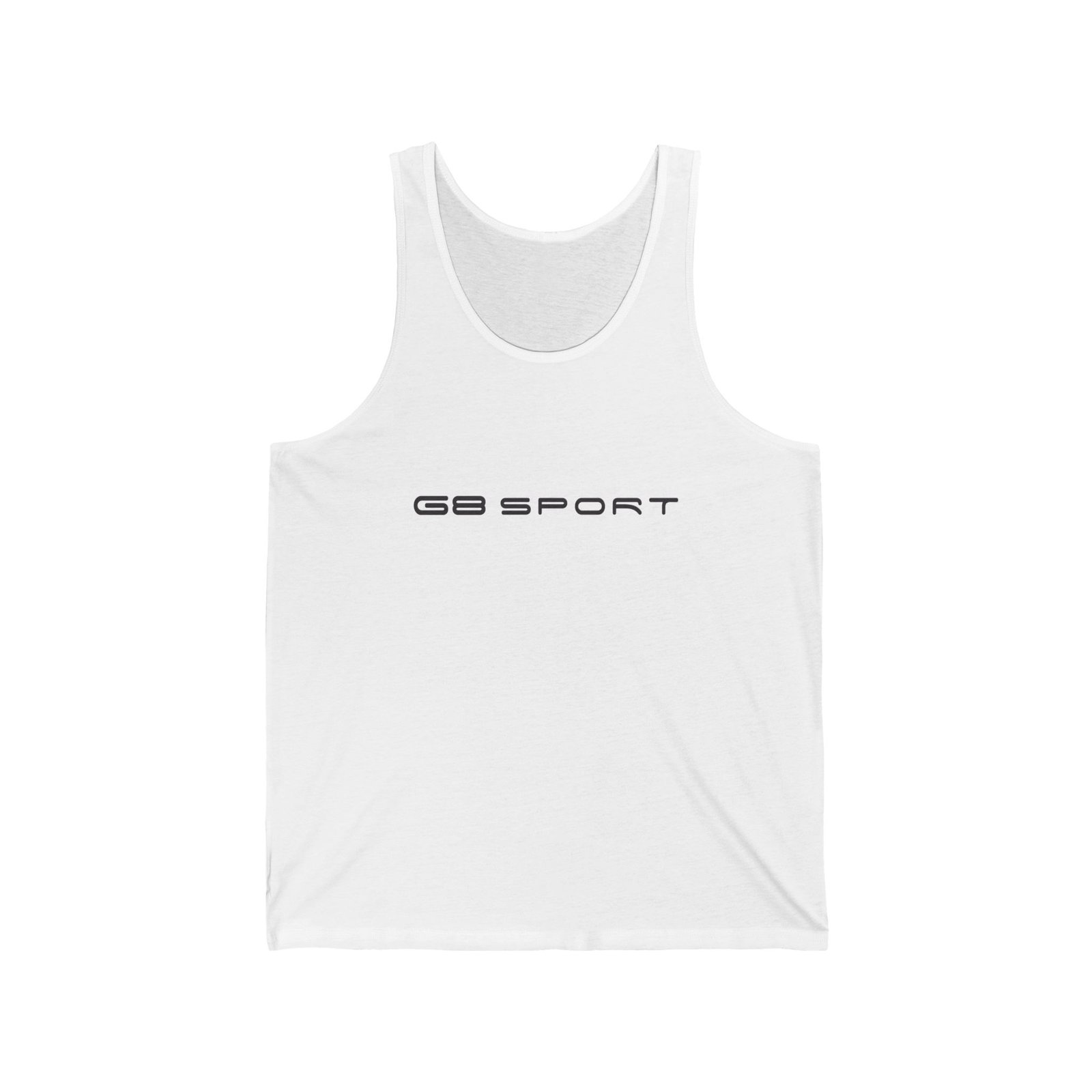 Unisex Jersey Tank - Minimalist Tee Off in Style Design for Athletic Style with G8 Sport - Image 3