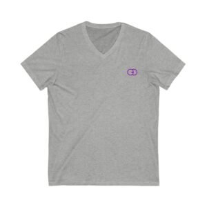 Trendy Unisex Short Sleeve V-Neck Tee - Casual Everyday Wear With G8 Sport