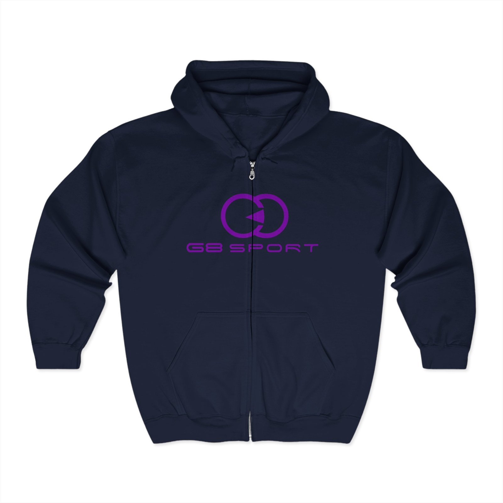 Sporty Style Unisex Full Zip Hoodie - Sporty & Stylish Comfort With G8 Sport - Image 7