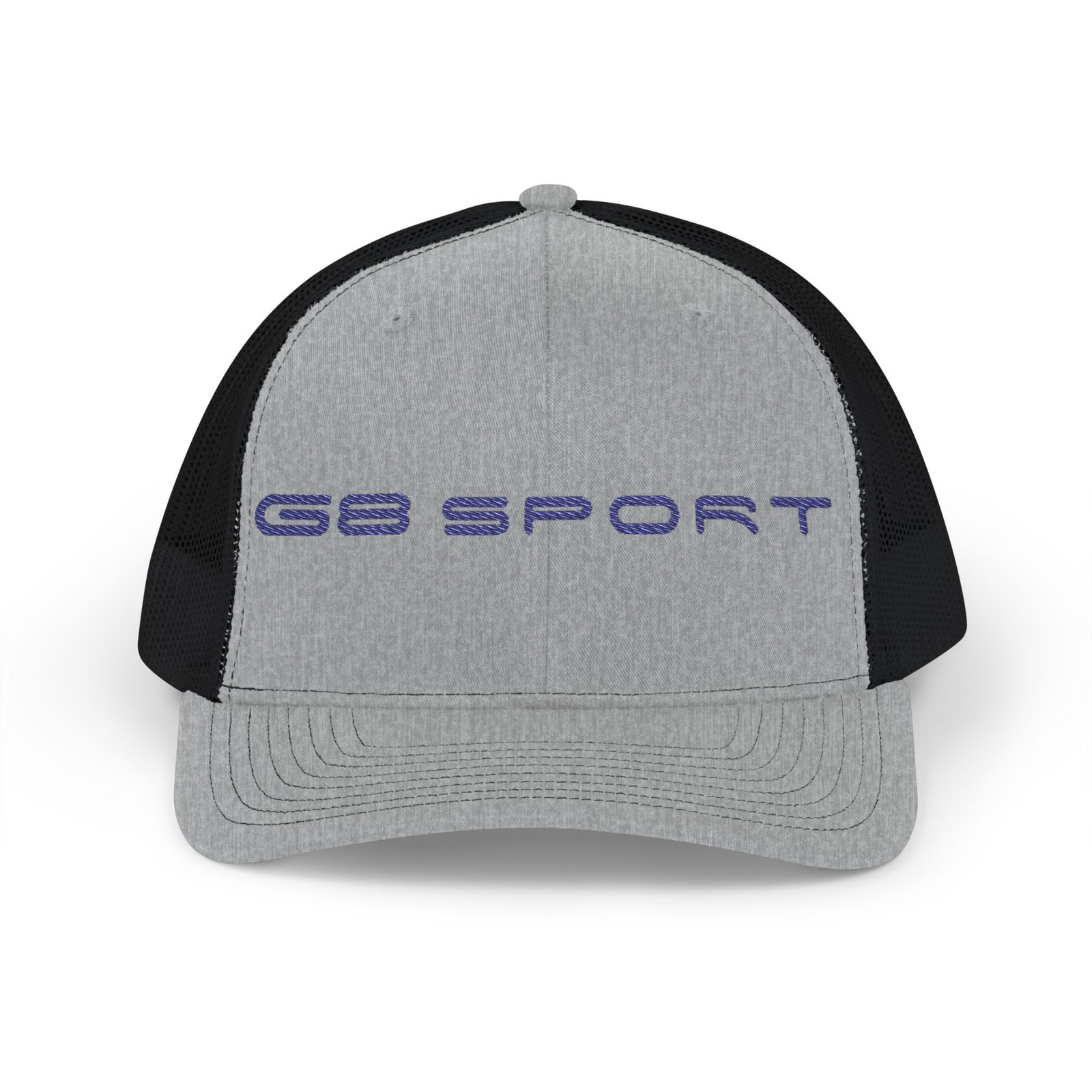 Sporty Embroidered Snapback Trucker Cap - Casual Style for Sports and Outdoors with G8 Sport