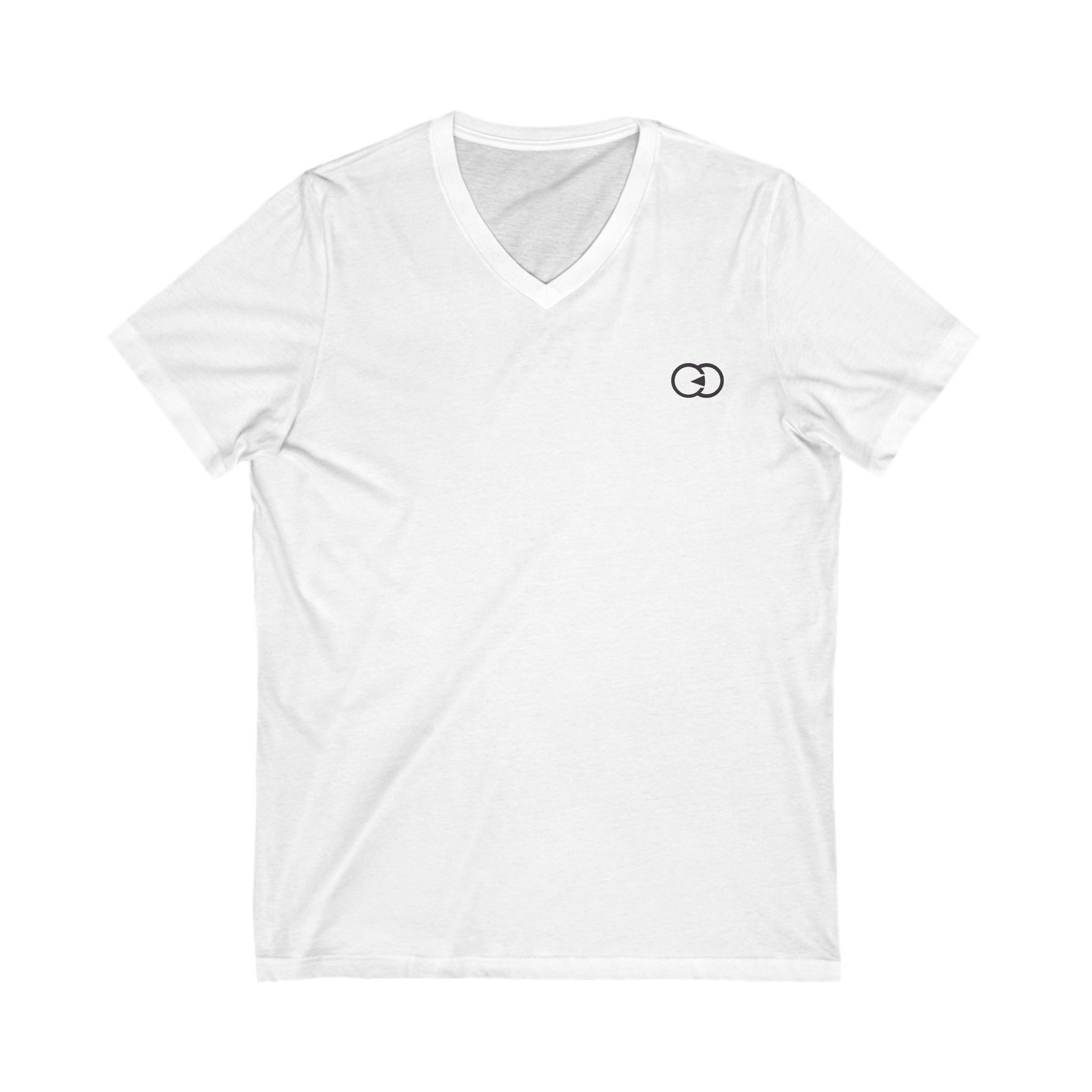 Personalized Unisex V-Neck Tee - Casual Comfort with Minimalist Design With G8 Sport - Image 3