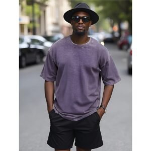 Unisex Heavyweight T-shirt For The USA| 230GSM Front & Back DTG